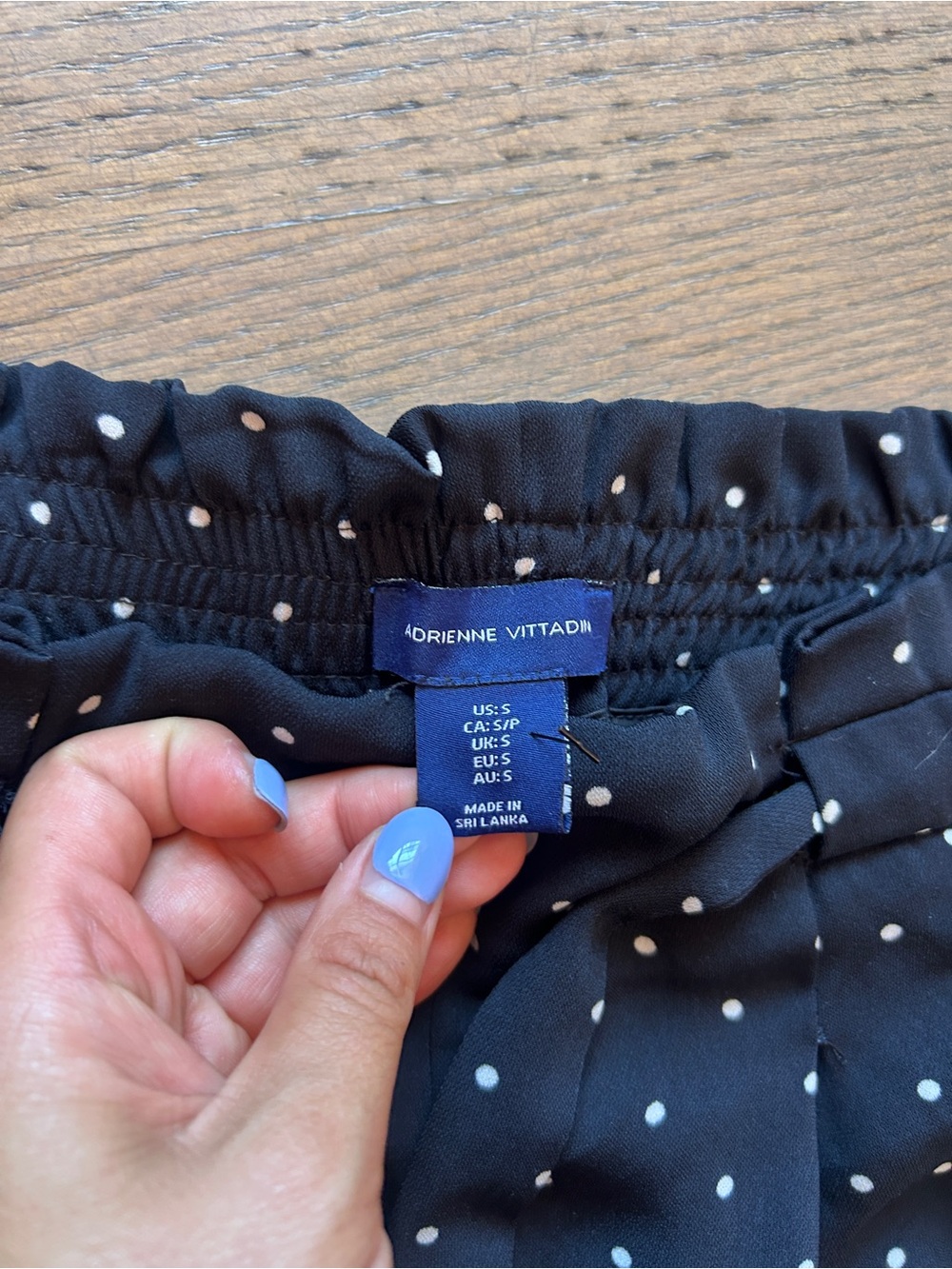 Adrienne Vittadini Polka Dot Pants - Picture 10 of 11
